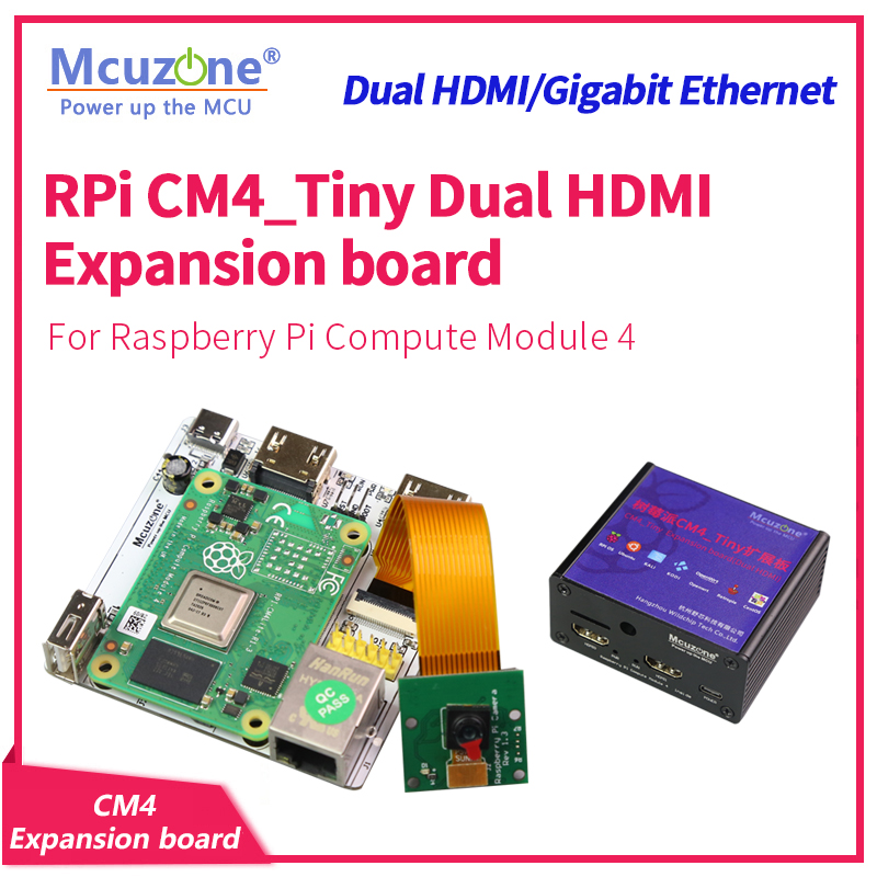 RPi CM4_Tiny Uitbreidingskaart - Raspberry Pi Compute Module 4 Dual Camera Board recensie en prijs