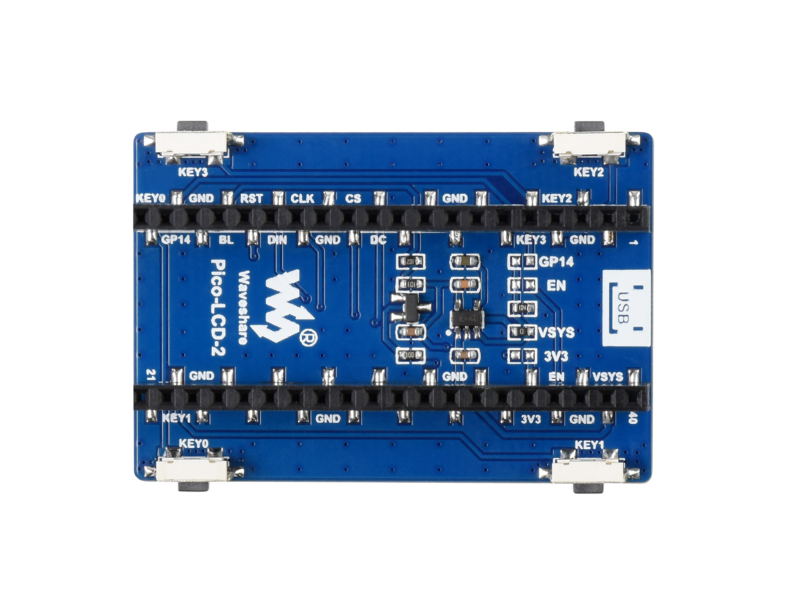 Pico-LCD-2,2 inch LCD-displaym - Raspberry Pi Global Shutter Camera Imx296 recensie en prijs